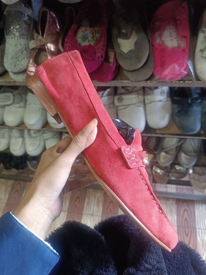 Coach sales pink loafers