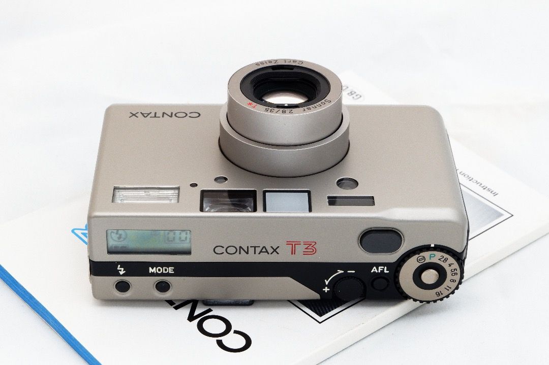 Contax T3 Point and Shoot Film Camera, Photography, Cameras on Carousell