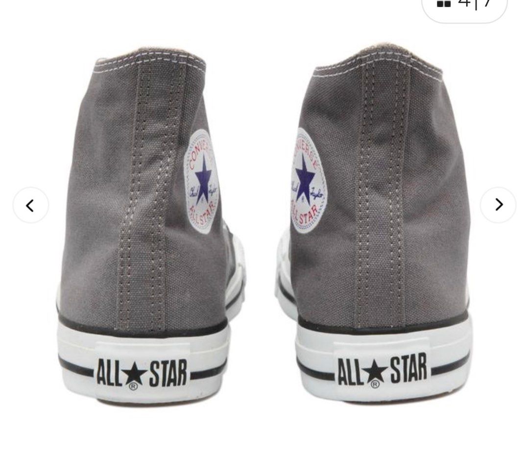 Converse （分類：平底鞋）位於 Hong Kong。 由 cheng_mandy 提交（商品編號 1280243343，圖片 3）。簡介： - 100%全新 - 有盒 - size: JPN 25cm, USA6.5 - 顏色：charcoal 灰色。