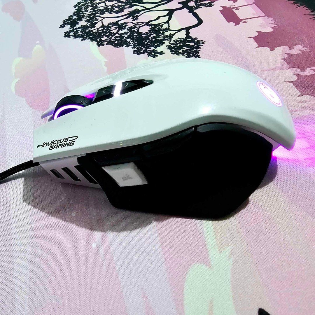 Corsair Gaming Keyboard and Mouse (Category: Computer Keyboard) located in Cainta. Submitted by petite_finds (Listing ID 1280112788, Image 2). Description: ▫️Corsair Mechanical Keyboard ▫️ Limited edition Corsair x Invictus gaming mouse ▫️Lightly used ▫️Wired .