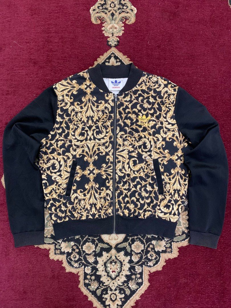 Adidas baroque bomber jacket sales