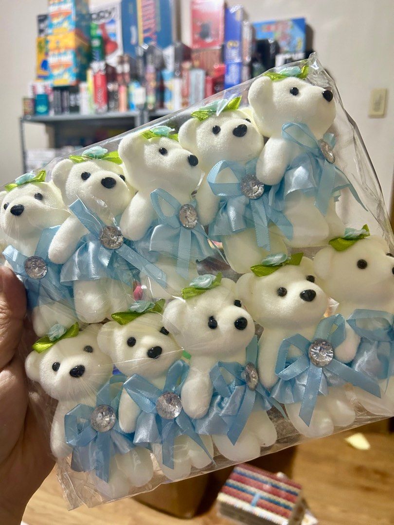 Decorative Bears (for all occasions and DIY gift ideas) (Category: Flowers & Bouquets) located in Manila. Submitted by cozzyessentialshopph (Listing ID 1280058878, Image 1). Description: Decorative Bears for DIY gift ideas *Bouquet * flower boxes *chocolate boxes Etc… Bears (assorted colors available onhand) P25 per sachet Pack of 10’s P240 📍 Loc: Ipil Bambang Manila 📍 MOP: GCash, PayMaya, BDO, PNB, BPI 📍 MOD: all SF and booking courier servic
