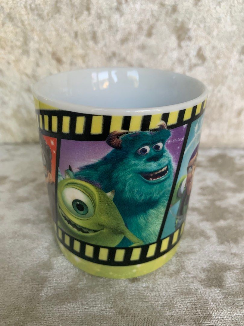 Disney/Pixar Kinnerton ceramic cup/mug (Category: Coffee & Tea Tableware) located in Muntinlupa City. Submitted by belica (Listing ID 1280184788, Image 1). Description: 😍Disney/Pixar Kinnerton ceramic cup/mug. 📦Shipping of FRAGILE items at buyers risk. 🤝ALL SALES FINAL! 🚫No return, no exchange, no refund. 🤗Preloved, please manage your expectations. 🛒Happy Shopping! .