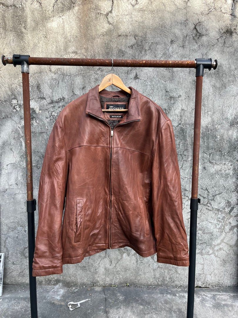 Dockers lamb clearance leather jacket