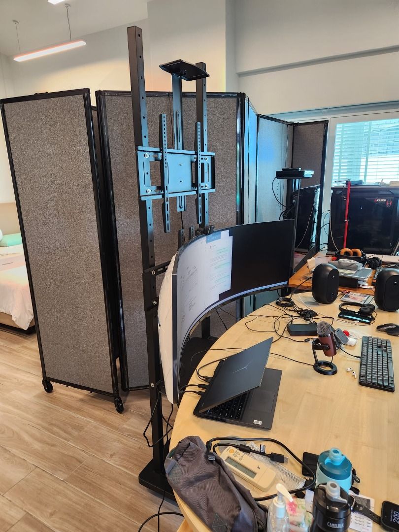 dual Highest TV stand monitor JAMBOARD display vertical or horizontal