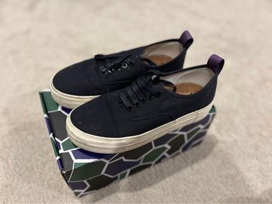 EYTYS Mother Black Canvas Sneakers Womens size 38 US7.5 Women s