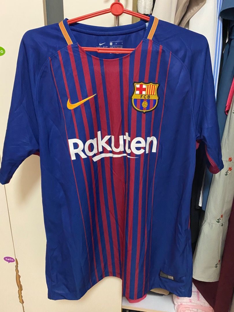 FCB football jersey 14 Coutinho Men s Fashion Activewear on Carousell