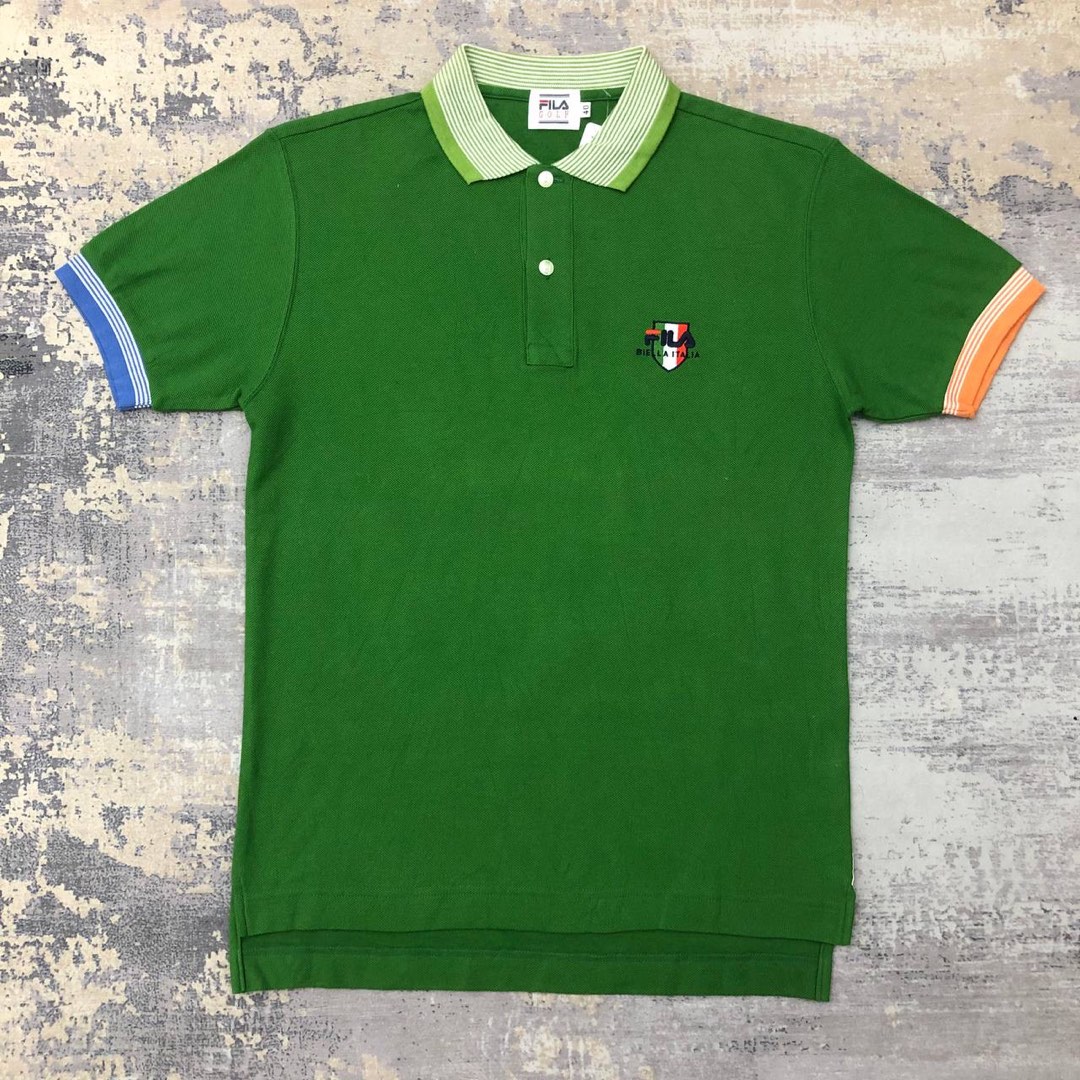FILA GOLF POLO SHIRTS M. TC6 Men s Fashion Tops Sets Tshirts