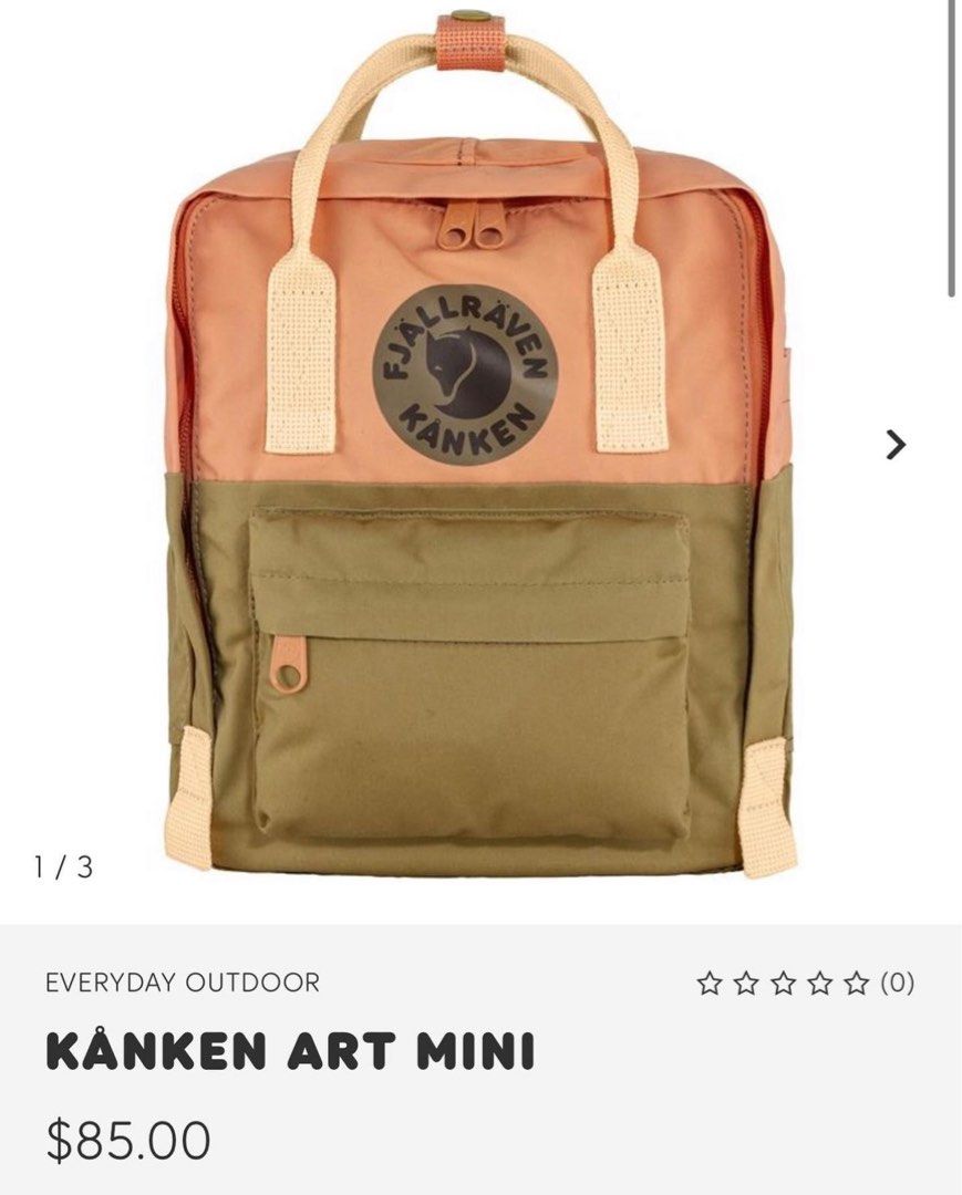 Fjallraven Kanken mini backpack Women s Fashion Bags Wallets