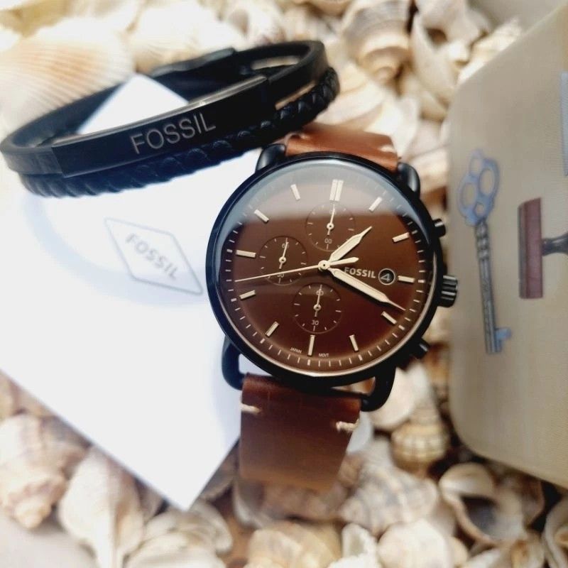 Fossil commuter best sale chronograph