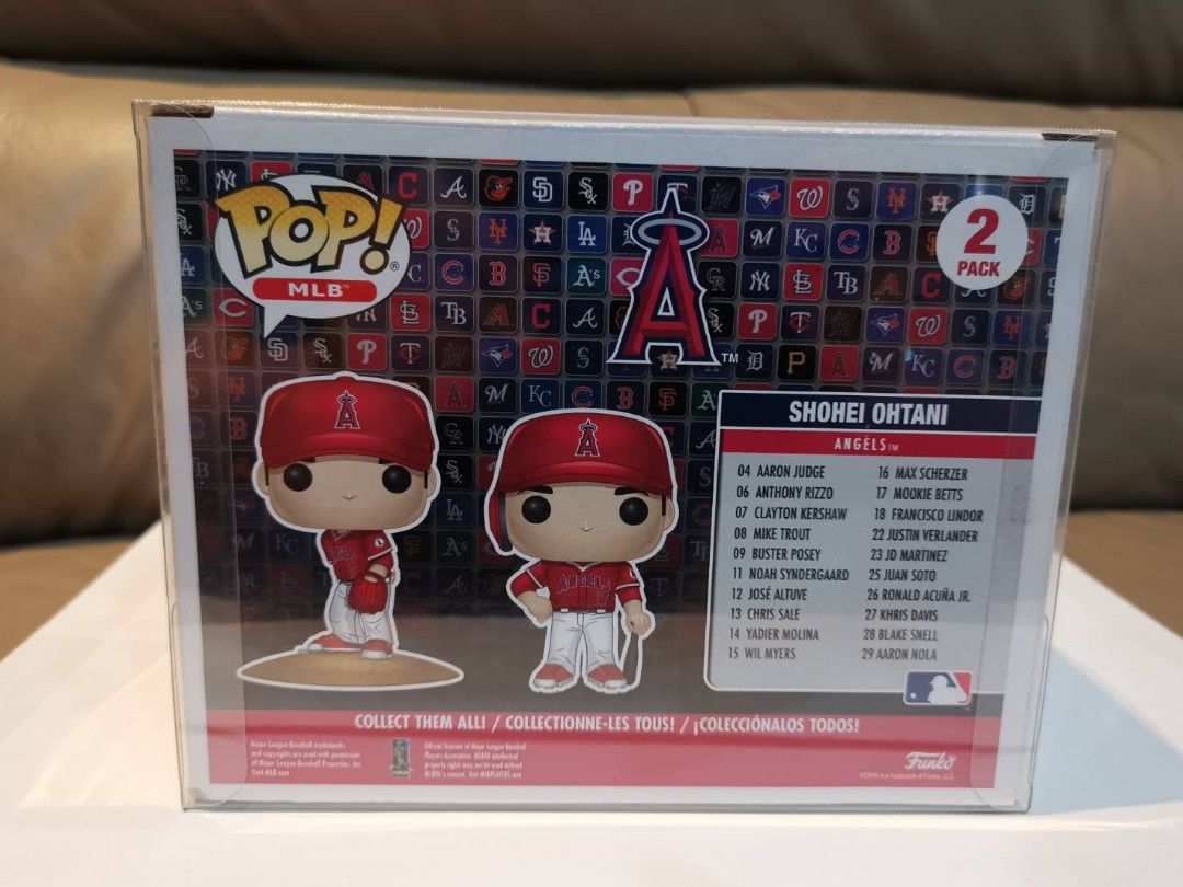 FUNKO POP 2PK 大谷翔平 2刀流 天使隊 紅上衣, 哩哩扣扣, 其他在旋轉拍賣