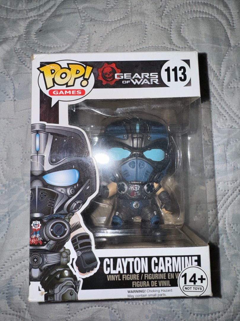 Funko Pop Gears of War Clayton Carmine Vinyl Figure Hobbies
