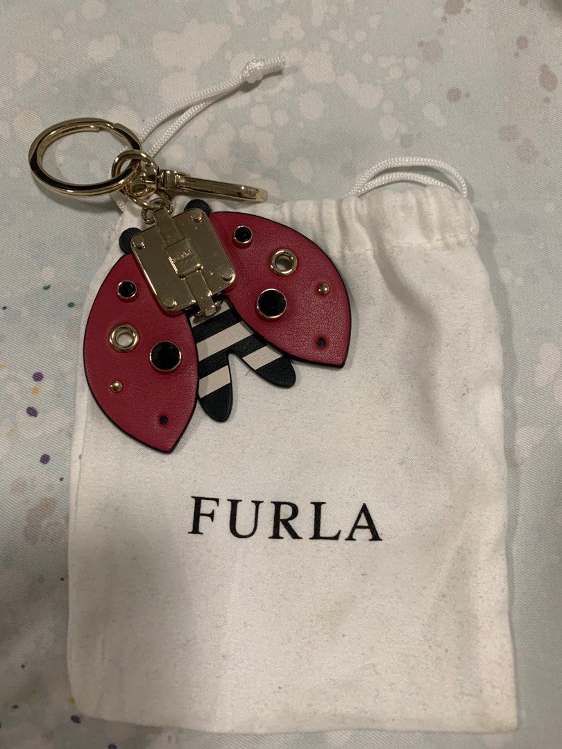 Furla lady bird Keychain