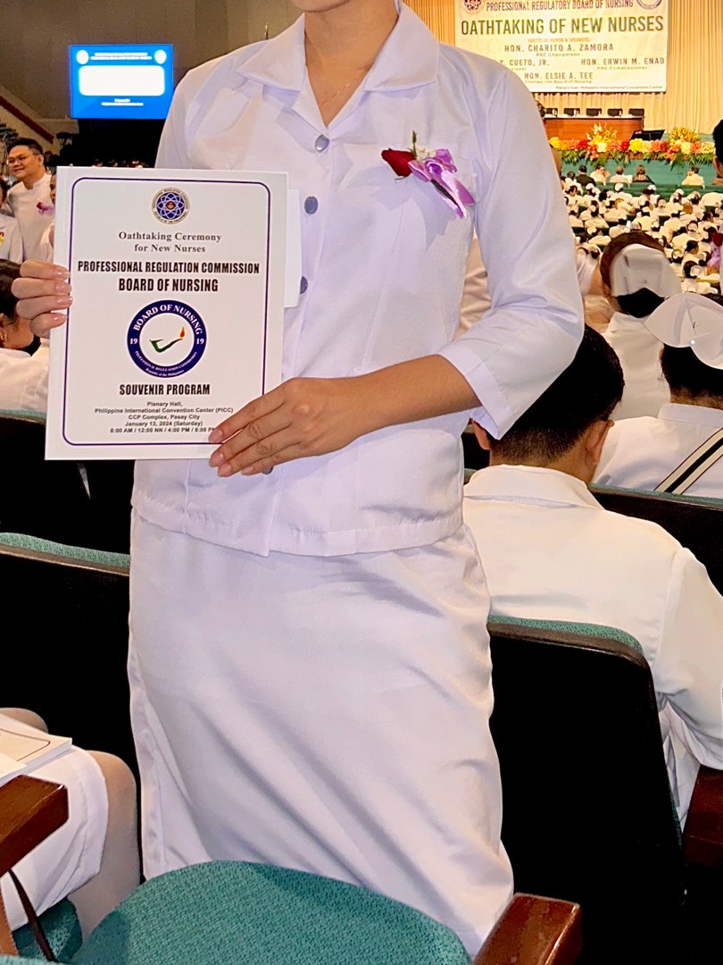 Gala Uniform for Oath Taking of Nurses, Women's Fashion, Dresses & Sets