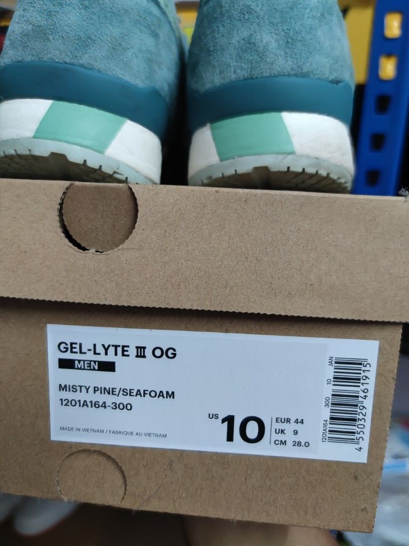gel lyte 3 misty pine