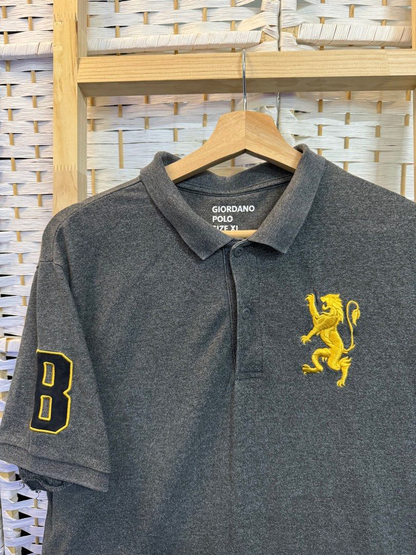 Giordano polo tapered fit deals