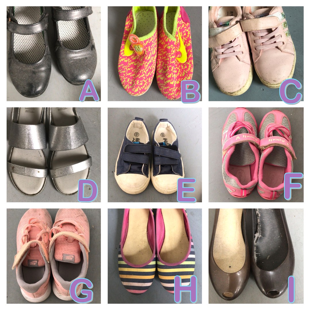 Girls best sale shoe types