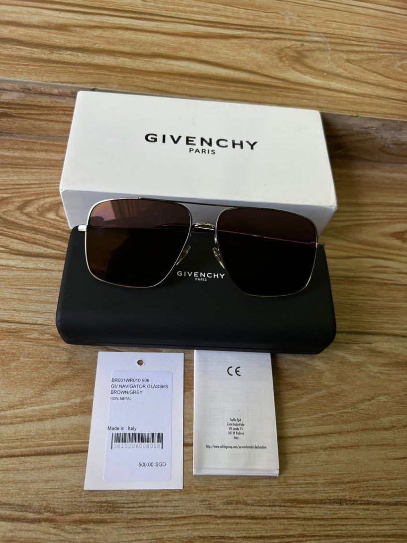 Sunglasses GV 7129/S Gold Brown Mirrored J5G / Nq Givenchy Authentic | eBay