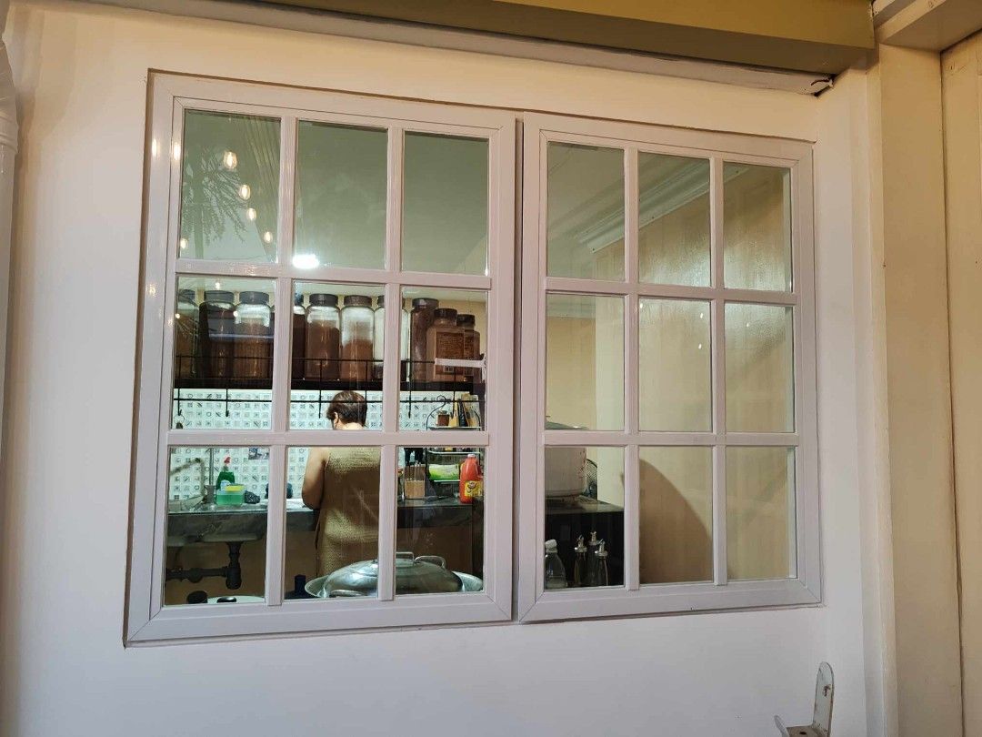 Glass Aluminum services (Category: Construction & Building Materials) located in Quezon City. Submitted by jhanjhan23 (Listing ID 1280171942, Image 1). Description: French type aluminum windows Materials used: ✅45 series high grade for swing door ✅38 series for windows ✅POWDER COATED white frame ✅6mm Annealed Clear glass #glassandaluminumworks #glassandaluminumcontractor #glass #windowsanddoors Glass Aluminum works and Supply We offer the Followi