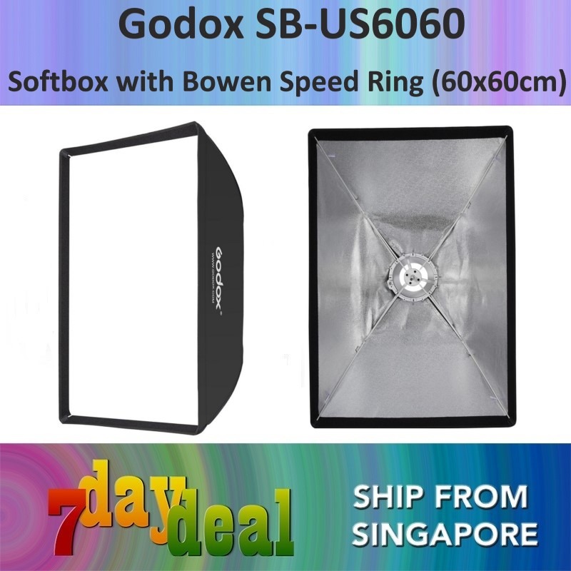Godox Softbox with Bowens Speed Ring (23.6 x 23.6) SB-US6060