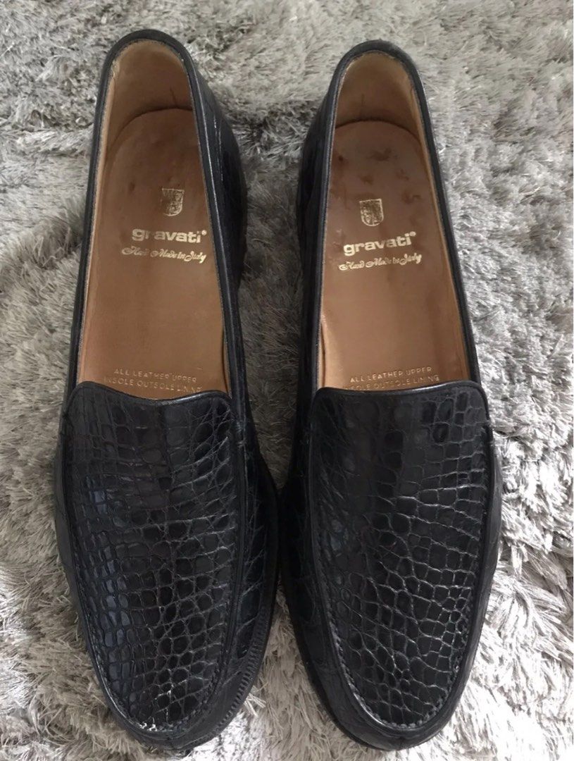 Gravati crocodile loafers store