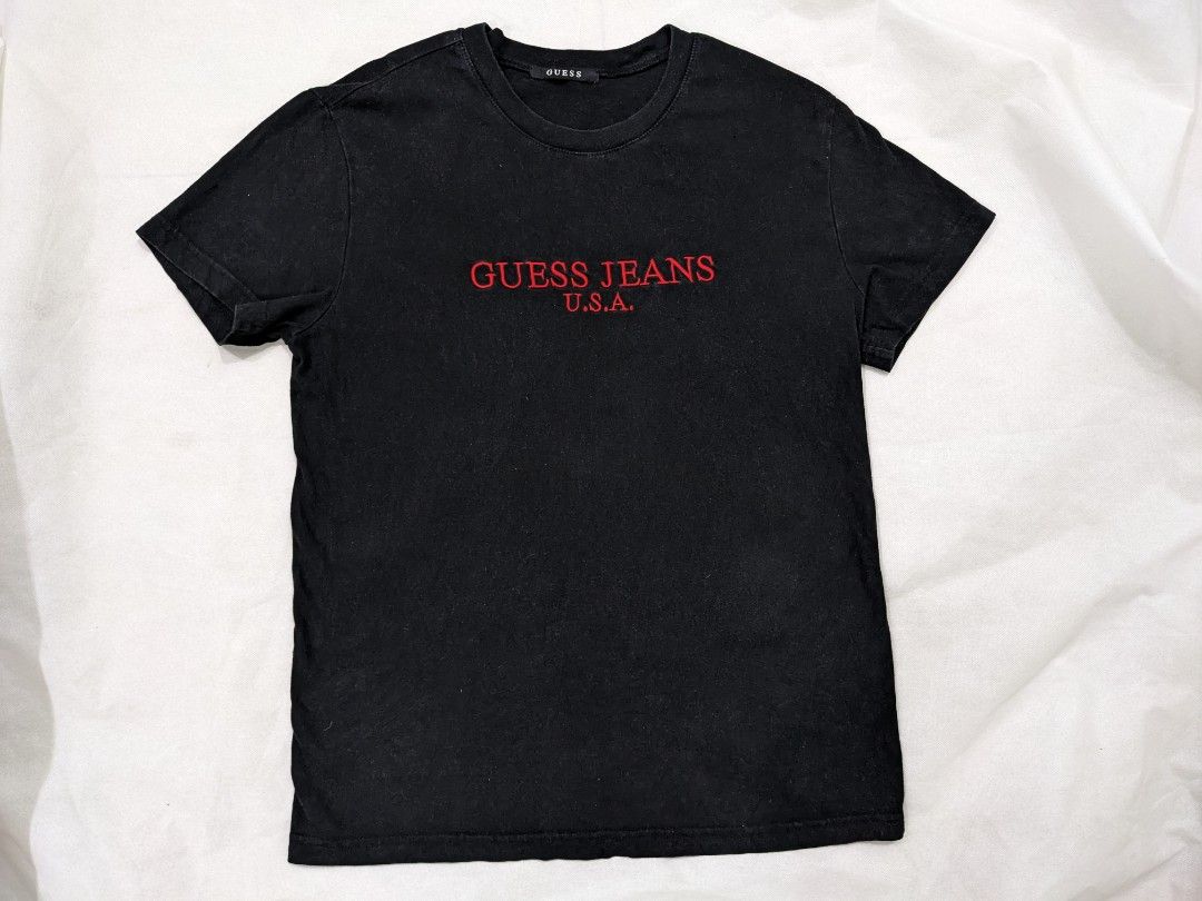 Guess Jeans T shirt Men s Fashion Tops Sets Tshirts Polo