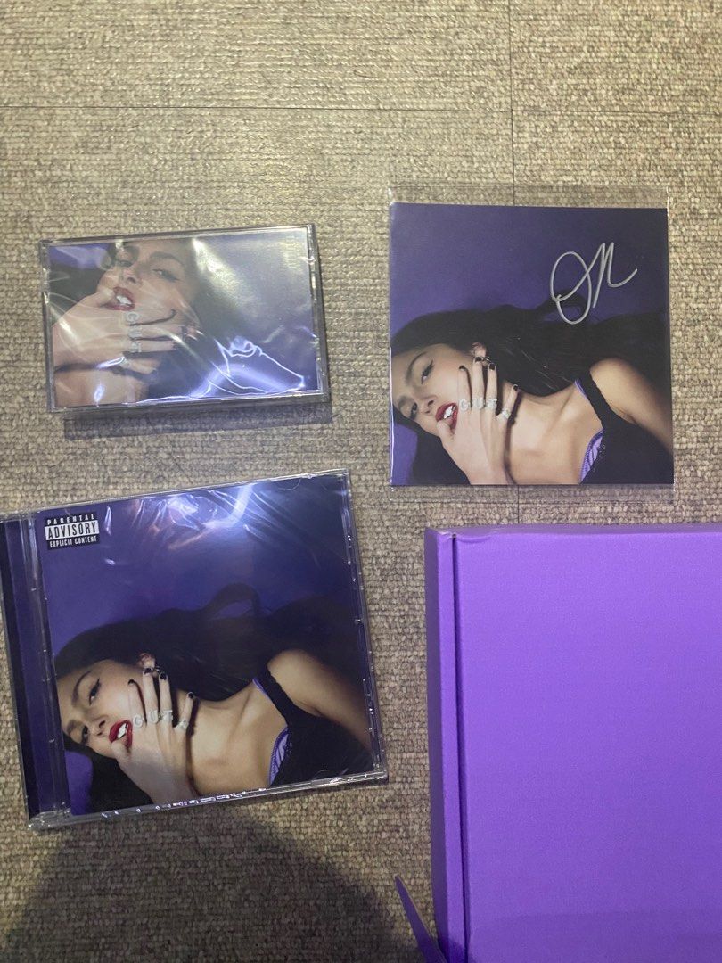 Guts Signed Album package Olivia Rodrigo SEALED (Category: CDs & DVDs) located in Las Pinas. Submitted by averyyes.13 (Listing ID 1280196769, Image 1). Description: SEALED Hand-signed GUTS album/CD by Olivia Rodrigo Includes: CD/album, Signed artcard, casette.