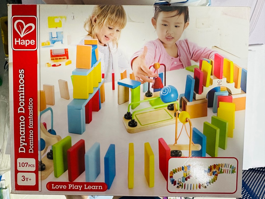 Hape Dynamo Dominoes Hobbies Toys Toys Games on Carousell