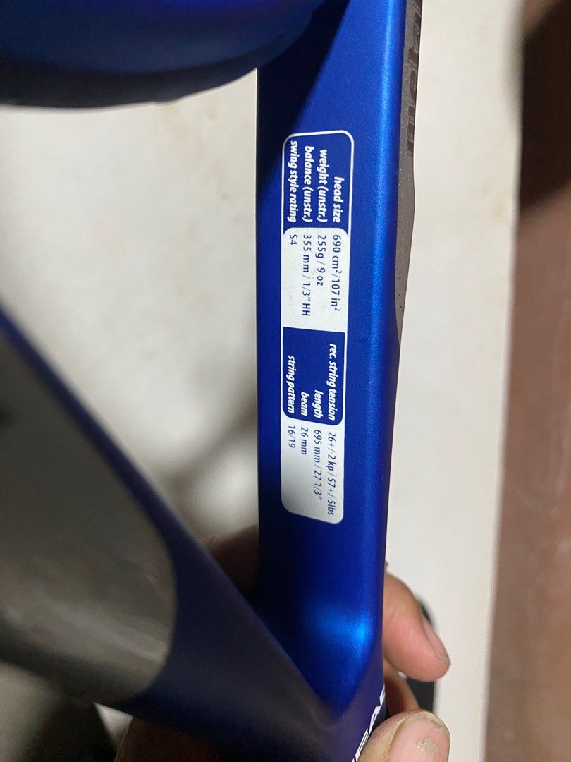 Head metallix 4, Sports Equipment, Sports & Games, Racket and Ball