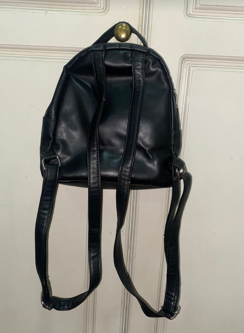H&M Small Backpack in Black, Women's Fashion, Bags & Wallets, Backpacks