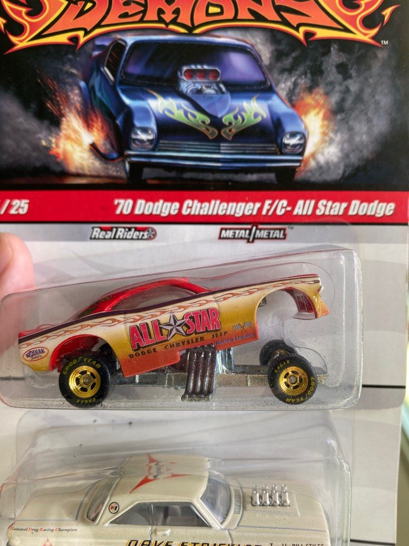 Hot Wheels Drag Strip Demons (Dodge Challenger Coronet Nova Gasser