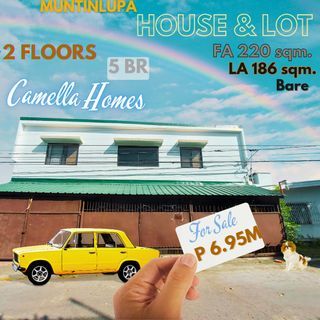 House and Lot For Sale Camella Homes Muntinlupa P 6.95M