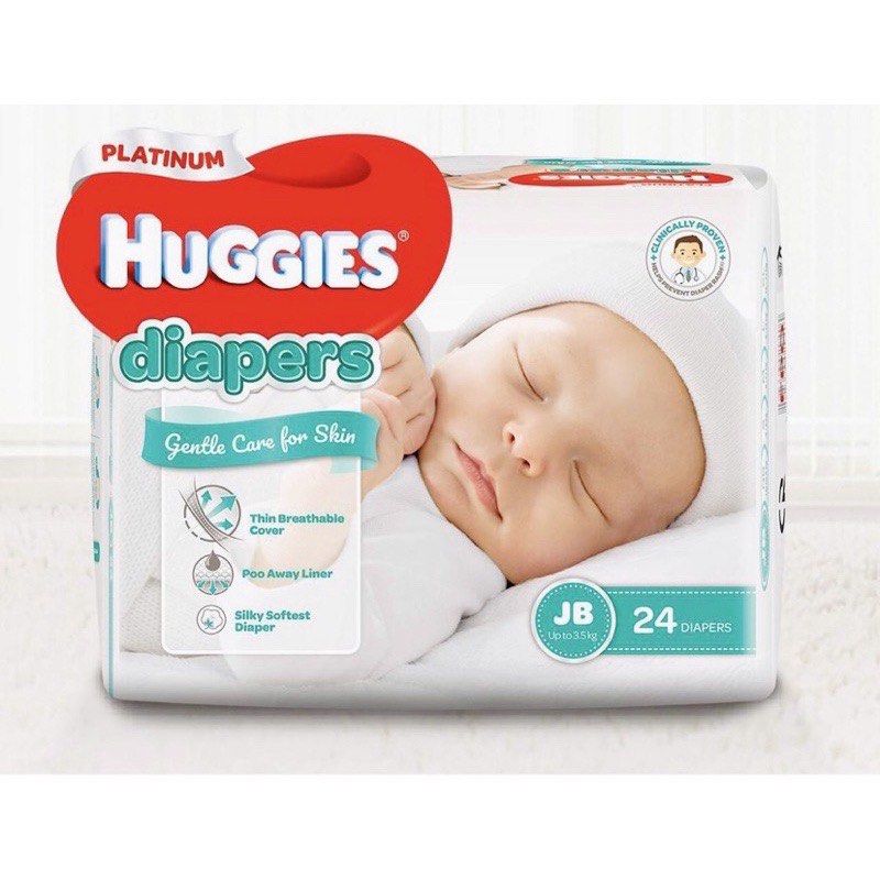 Huggies just top born diapers