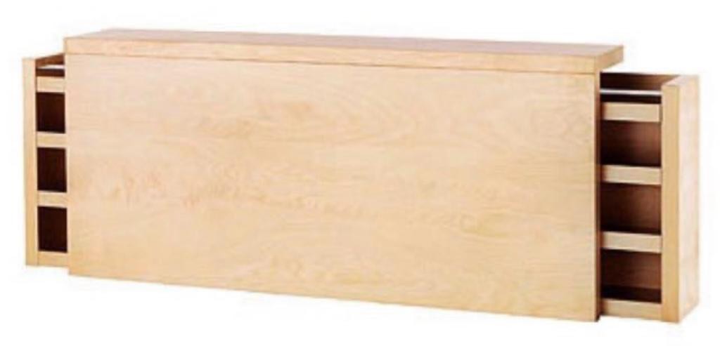Ikea MALM Headboard Storage Queen Furniture Home Living