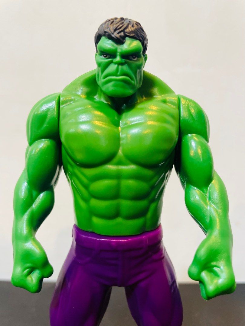 Incredible Hulk (Category: Figurines & Statues) located in Makati City. Submitted by tomypom (Listing ID 1280316317, Image 1). Description: Authentic hasbro Marvel avengers 249 pesos only! Incredible hulk 6 inches tall.