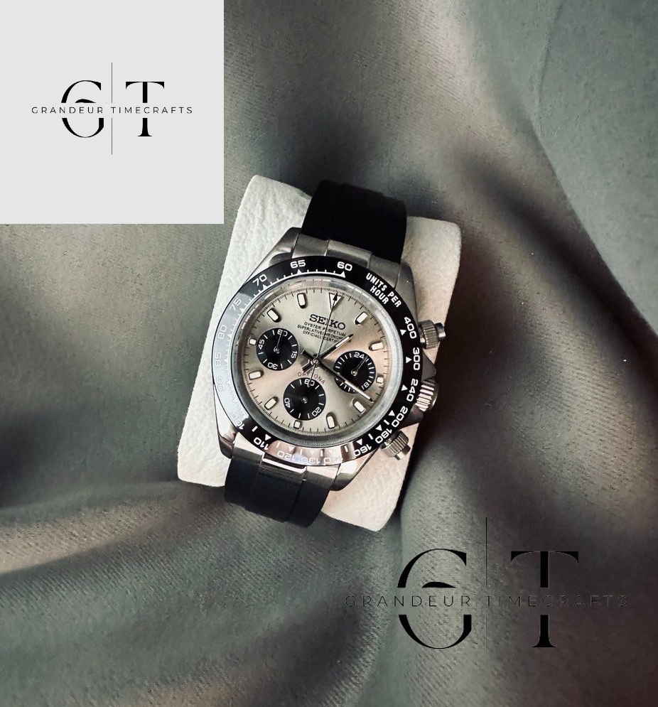 [INSTOCK] Seiko Mods Rhodium Daytona, Men's Fashion, Watches ...
