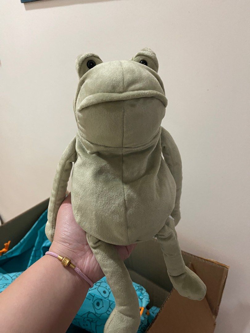 Jellycat Froggies (Ricky Rain Frog, FERGUS & Nippit Frog), Hobbies & Toys,  Toys & Games on Carousell