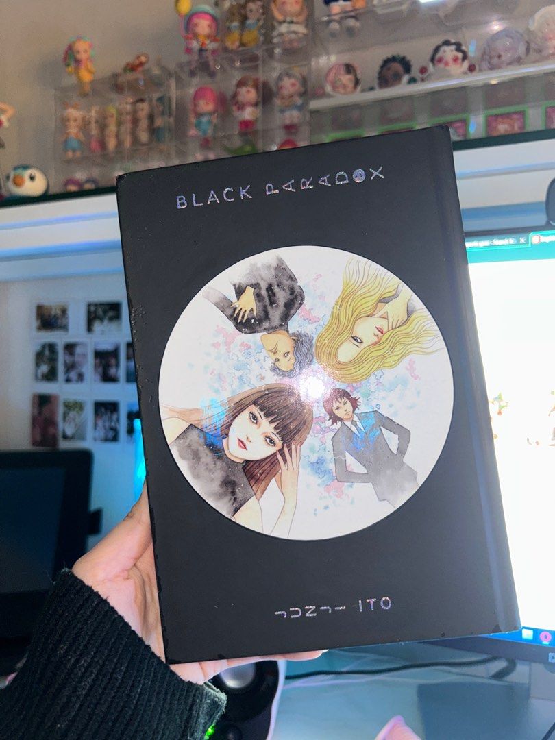 Junji Ito - Black Paradox (Category: Comics & Manga) located in Naga. Submitted by xyunisells (Listing ID 1280217501, Image 1). Description: ──★ ˙ ̟ Junji ito - Black Paradox ๋࣭ ⭑ Cover is pretty scuffed and has puppy bitemarks. ๋࣭ ⭑ Flaws are purely cosmetic! None of the pages are damaged and are completely mint! Price negotiable ദ്ദി ˉ͈̀꒳ˉ͈́ )✧ Will ignore low ballers (ง •̀_•́)ง 📍 Naga, Bicol.