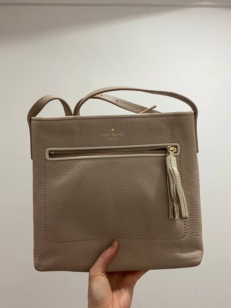 Kate spade new york chester on sale street dessi pebbled leather shoulder