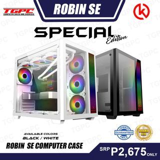 KEYTECH ROBIN SE (special edition)  GAMING CASE FOR ATX MATX ITX