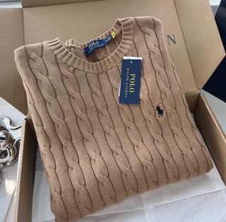 Ralph lauren cable 2025 knit jumper mens sale