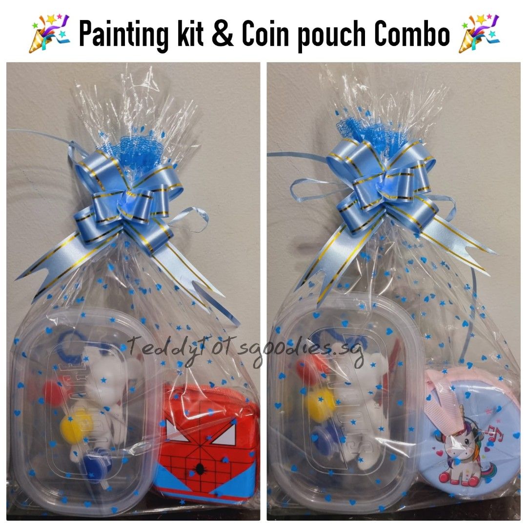 Unisex birthday shop party favors