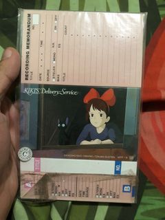 Kikis delivery pack of cassette index cards