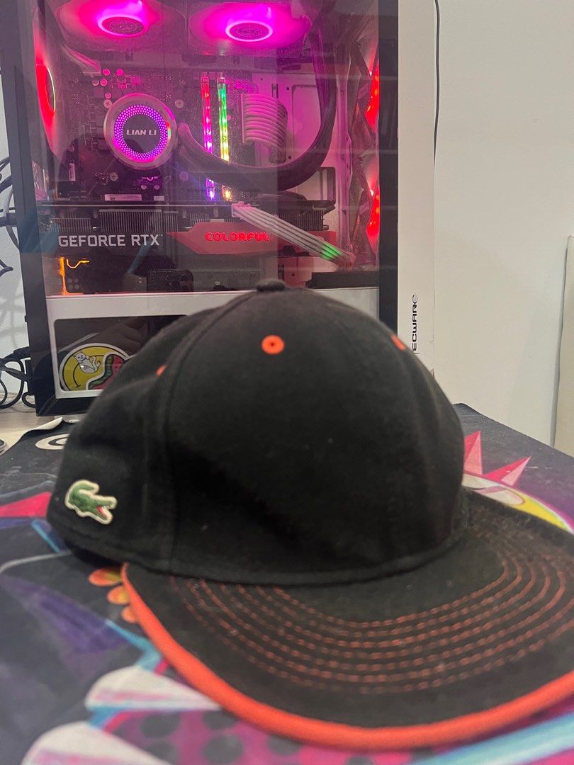 Lacoste fitted hat store