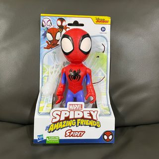 Spidey and His Amazing Friends Supersized Miles Morales: Spider-Man 9-inch  Action Figure, Marvel Preschool Super Hero Toy, Kids Ages 3 and Up