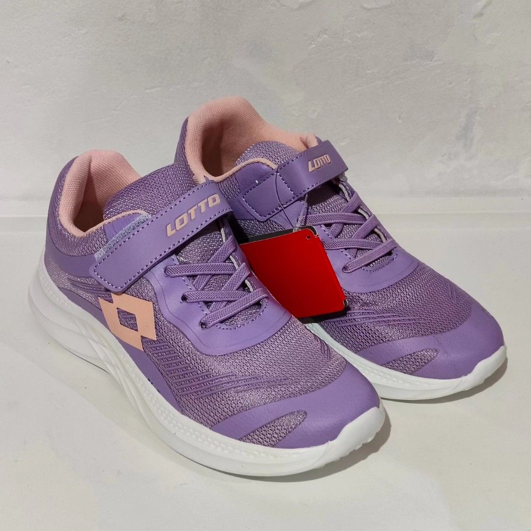 Lotto Arena JR PURPLE Size 34 36 sneakers sepatu running ungu