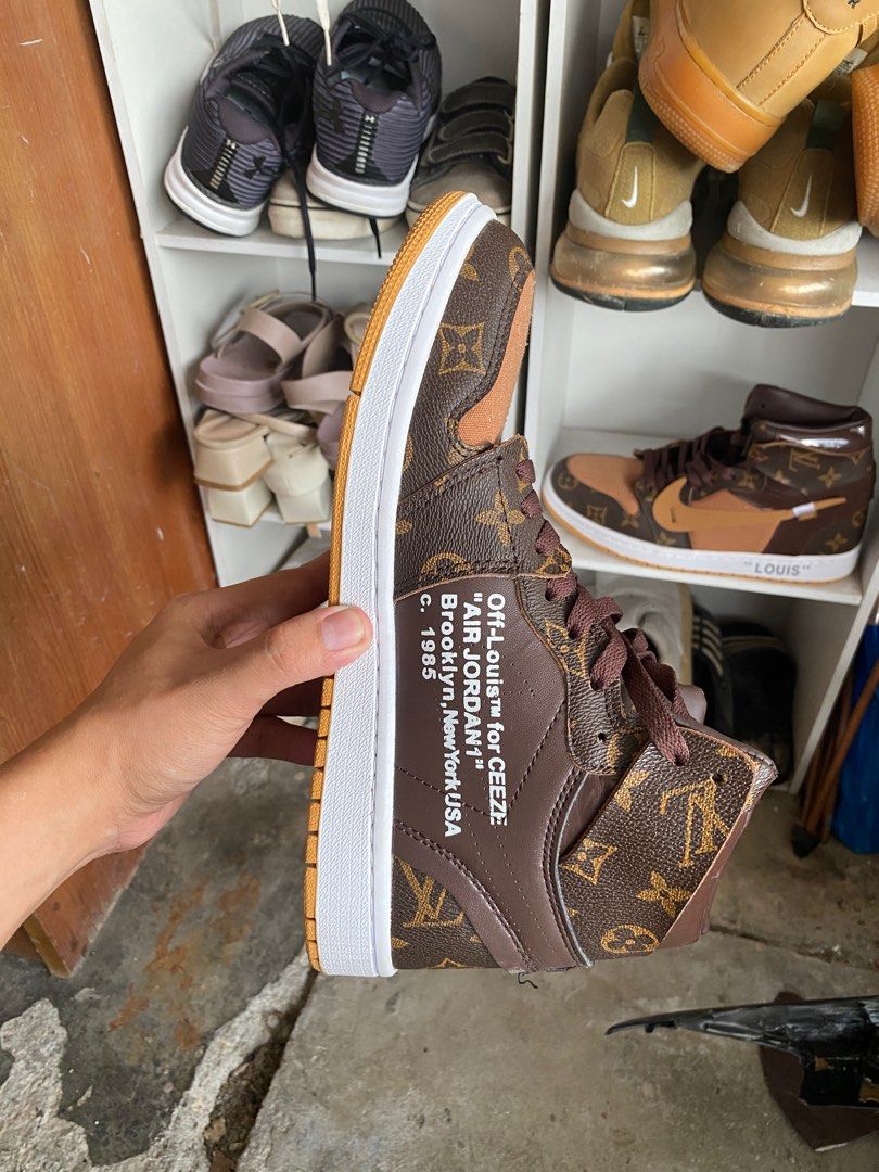 Louis vuitton off white jordan 1 for sale store