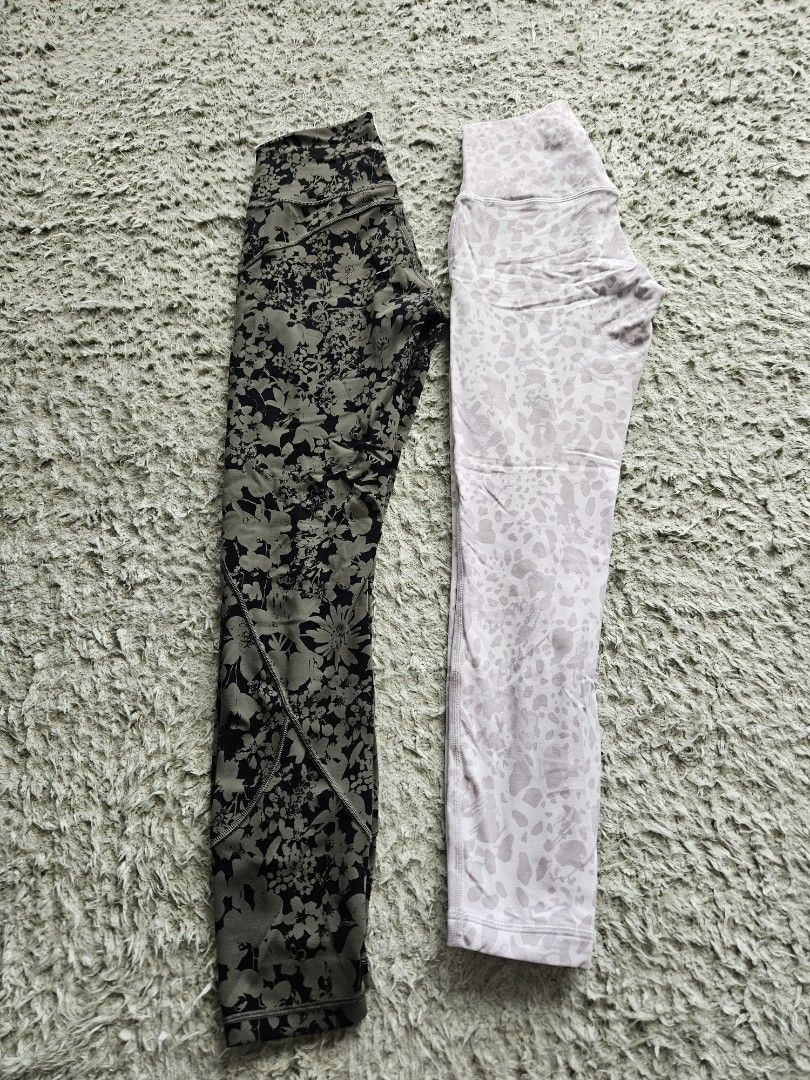 Lululemon flower leggings shop