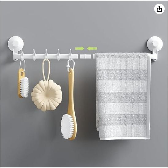 Suction hand towel rail online