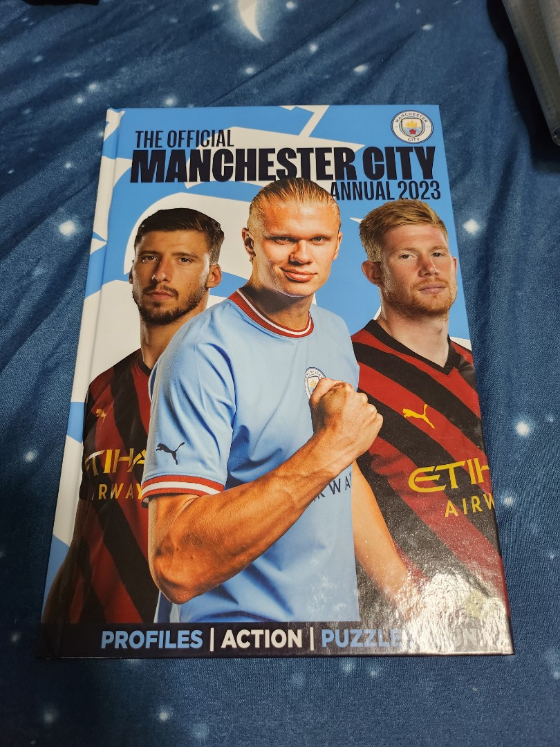 MANCHESTER CITY ANNUAL 2023 yearbook, Hobbies & Toys, Memorabilia